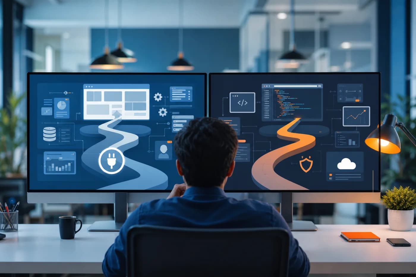 Comparación entre WordPress y desarrollo web a medida para una empresa